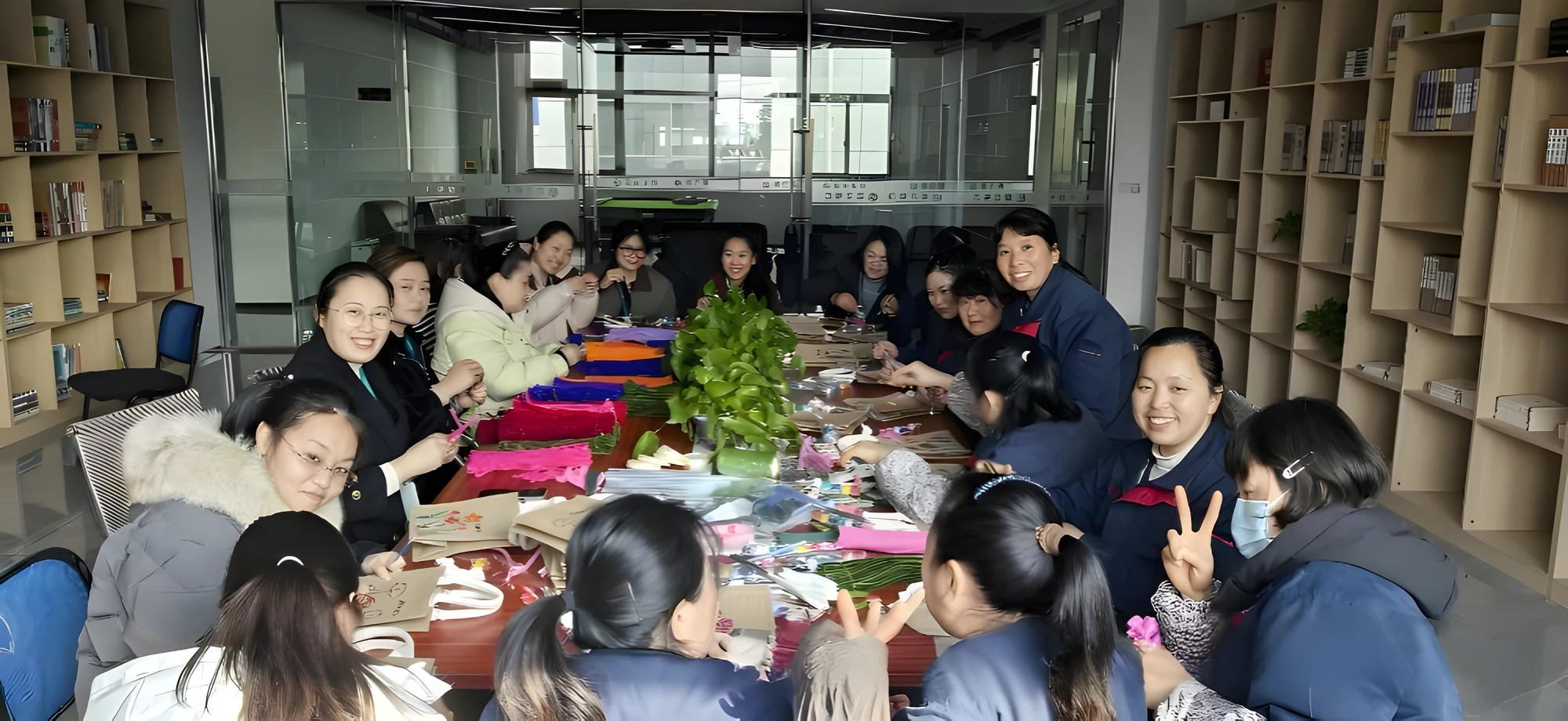 Painting Spring by Hand | Guokong Electric Celebrates International Women's Day with Flowers