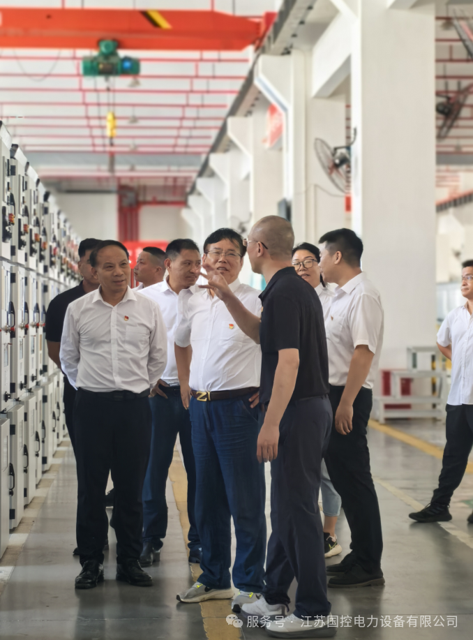 Party Leadership Builds Cohesion, Mutual Learning Drives Progress — Tiantai County Mobile Party Members' Suzhou Beiqiao Branch Visits Guokong Electric — 19